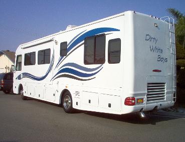 Custom RV Graphics, breeze kit rear
